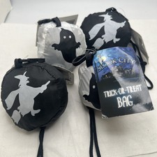 Halloween Trick Or Treat Bags Set Of 4