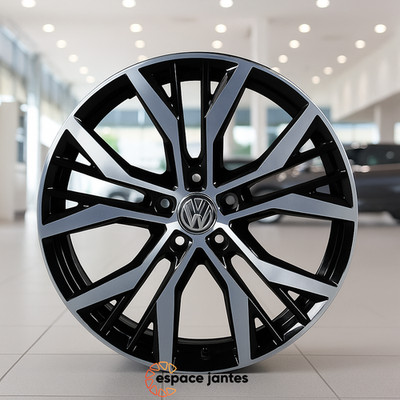 4 Felgen 19 Zoll VW Look Golf 7 GTI Santiago 5, 6, 7, 8, R Volkswagen VII VI