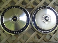Two 71 72 73 74 75 76 77 Ford Pickup Truck Hubcaps Wheel Covers Vintage Antique