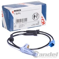 Bosch ABS-SENSOR Raddrehzahl Hinterachse Passend FüR Peugeot 206