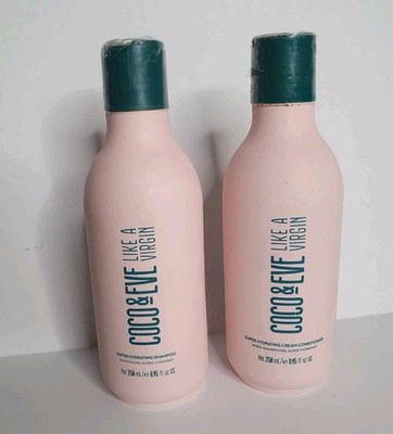 Coco & Eve -Like A Virgin- Super Hydrating Shampoo & Conditioner Set 8.45 oz ea.