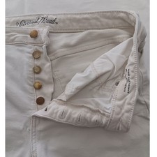 Universal Thread Women's High Rise Skinny Jeans Size 10 30R Beige Button Fly