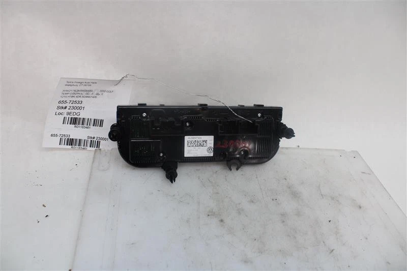 CONTROLES DE TEMPERATURA VOLKSWAGEN GOLF 2015 15 2016 16 2017 17 5GM907426 1163461 Foto 2 de 4
