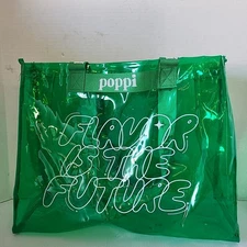 Drink Poppi Flavor The Future Plastic Bag