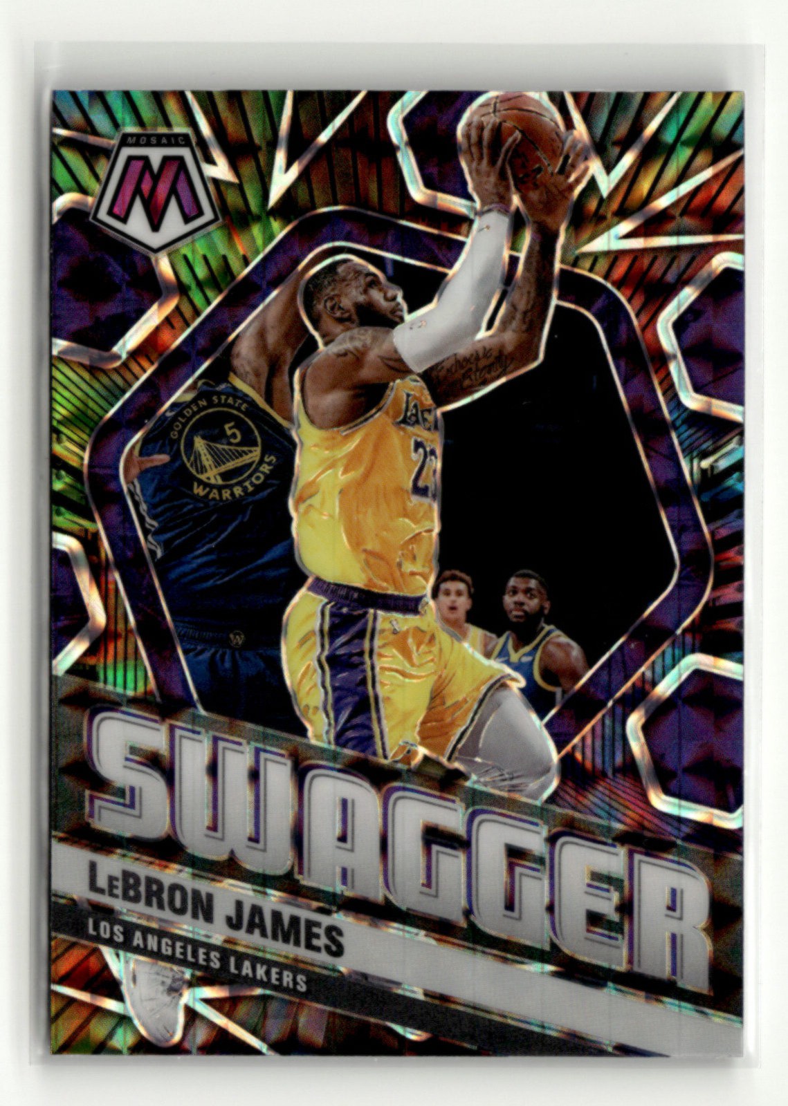 Lebron James 2020-21 Panini Mosaic Basketball Swagger [xlz162