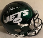 Garrett Wilson Signed NY Jets Full Size Speed Authentic Helmet Fanatics COA