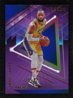 2020-21 Panini Recon Holo Blue 3/99 LeBron James #94 0c3