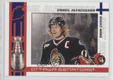 2003-04 Pacific Quest for the Cup Blue 98/150 Daniel Alfredsson #72 HOF y0i