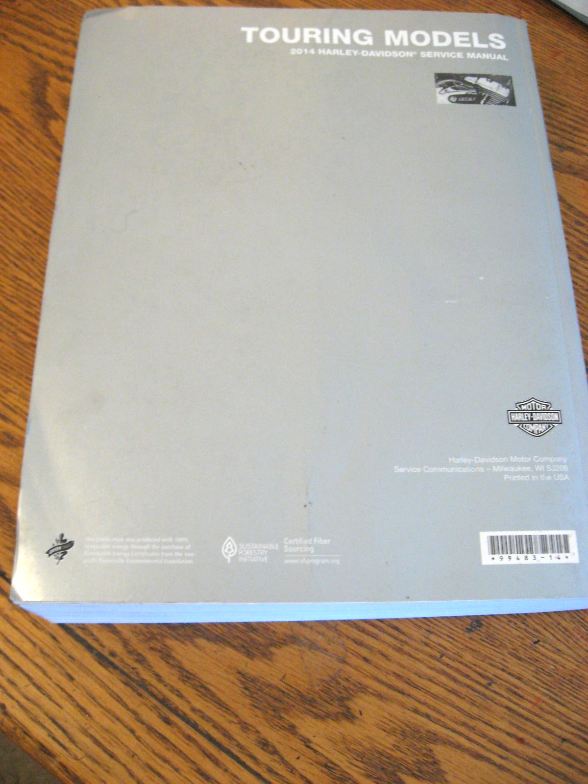 2014 Harley-Davidson TOURING SERVICE MANUAL Road King Street Glide Electra Xlnt