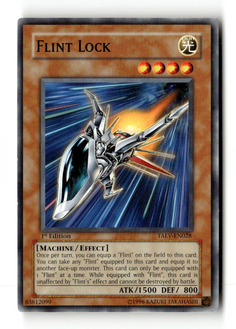 YuGiOh! TCG Flint Lock: Lightly Played CSP 1st Edition - TAEV-EN028