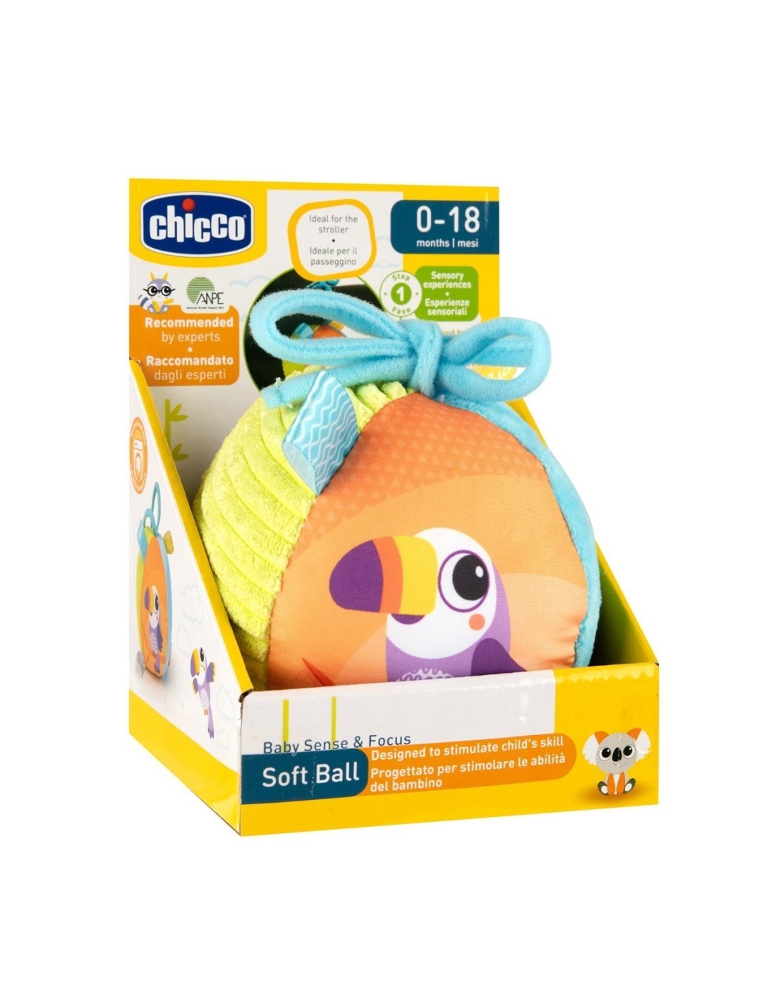 Chicco Palla Soft - Gioco Per Bambini 0M+ - Immagine 2