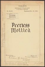 Zizelman & Bartlett for Peerless Mottled brand A Cleansing Compound