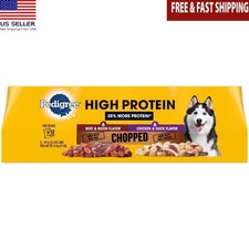 High Protein Wet Dog Food Variety Pack Beef & Chicken Flavors 13.2 oz 12 Pack) 3.18 per gallon