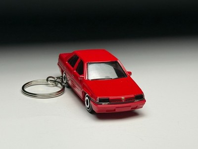 Proton Saga Keychain Red Hot Wheels Matchbox