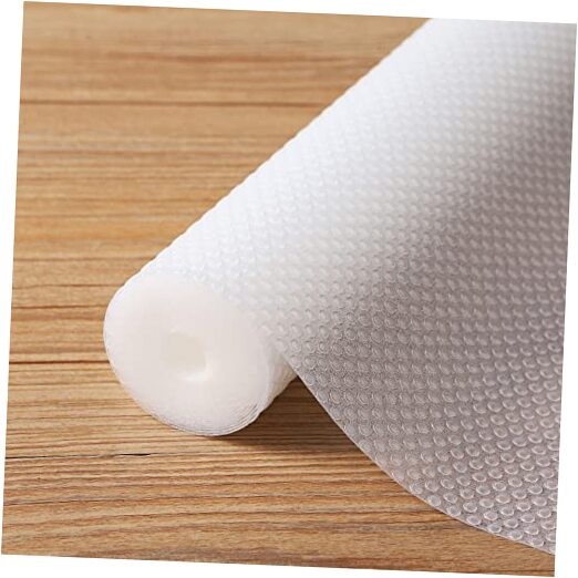 24-inch Wide Cabinet Shelf Liner: Clear Waterproof 24