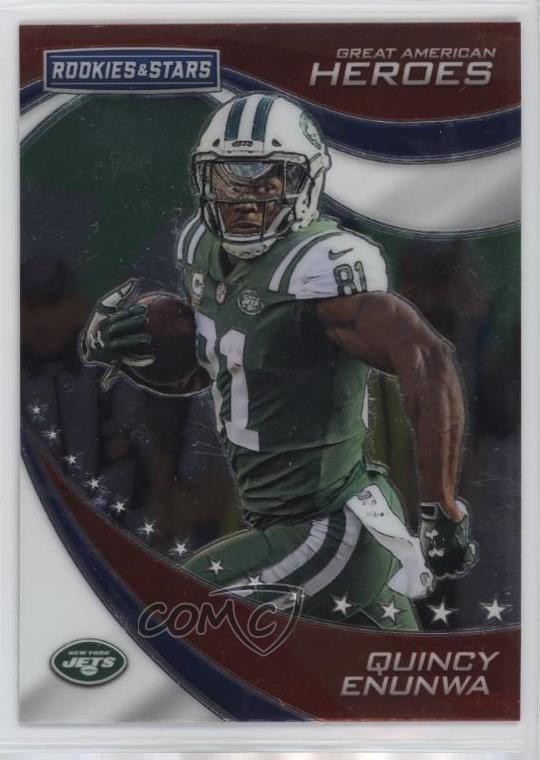 Quincy Enunwa #GAH-QE 2019 Panini Rookies & Stars Football Great American Heroes