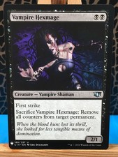MTG - Vampire Hexmage. The List / Commander 2014. UnCommon - Black Creature.