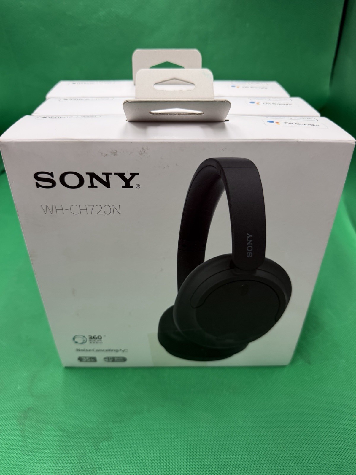 Sony WH-CH720N Black Over-Ear Wireless Bluetooth Noise-Cancelling Headphones