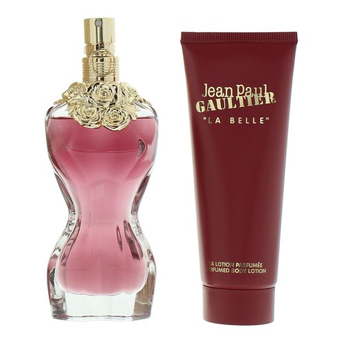 Jean Paul Gaultier La Belle Eau de Parfum 50ml + Body Lotion 75ml Gift Set - Picture 2 of 3