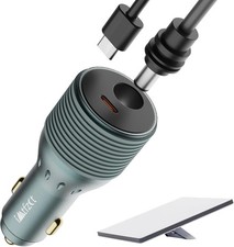 Starlink Mini Car Adapter 12V/24V to 30V, 2-In-1 Car Charger with DC  USB-C for