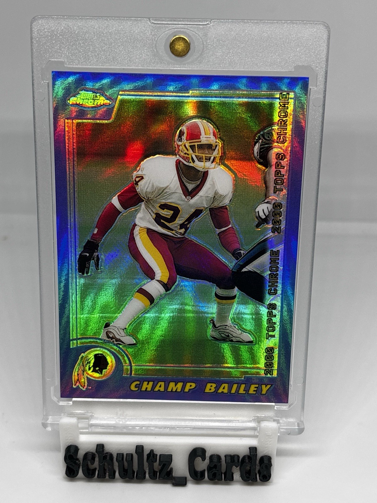 2000 Topps Chrome RARE EARLY REFRACTOR Champ Bailey #7