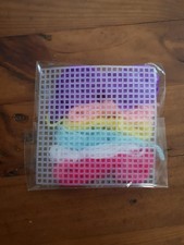 Kids 6-in-1 Cross Stitch Kit | 6 assorted embroidery boards with 36 coloured ...