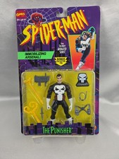 Spider-Man Animated Series THE PUNISHER 1995 Action Figure Immobilizing Arsenal