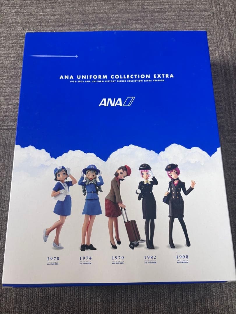 ANA uniform collection EXTRA 5 figures T-shirt set Kaiyodo | eBay