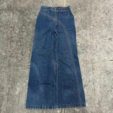 Vintage 70's Wrangler Rainbow Bell Bottom Jeans - 26 x 32