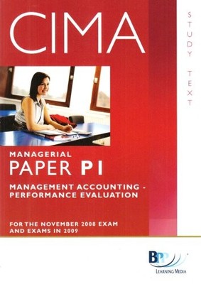 CIMA - P1: Management Accounting: Performance... by BPP Learning Media Paperback