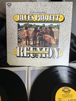 BLUES PROJECT - Reunion in Central Park 2LP w/ INNERS - 1973 MCA28003
