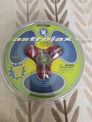 NOS 2003 Astrojax V-Max Defy Gravity High Action Spinning Toy RED | NEW!
