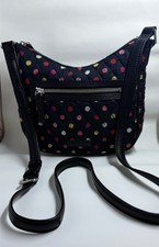 Vera Bradley Womens Crossbody Black & Multi C...