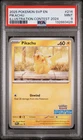 2025 POKEMON SVP EN-SV BLACK STAR PROMO ILLUSTRATION CONTEST 2024 PIKACHU PSA 9
