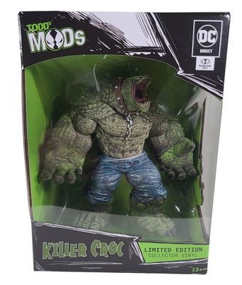 McFarlane Todd s Mods Killer Croc Limited Edition 4.5  Collector Vinyl Figure