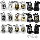 Bikerbell lucky bell stainless steel guardian bell motorcycle bell lucky charm