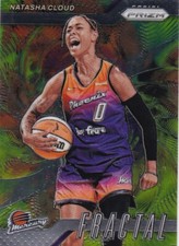 2024 Panini Prizm WNBA Fractal Insert #12 NATASHA CLOUD-MERCURY