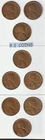 1950PDS  to  1958PD   COMPLETE 24 COIN  LINCOLN CENT SET  all grade VERY  FINE