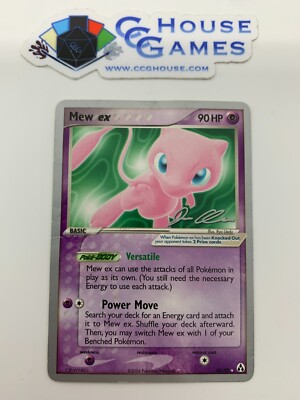 Mew ex 88/92 EX Legend Maker World Championship 2006 Pokemon #A