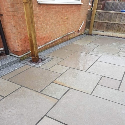 Dove Grey Limestone Mix Sizes Paving Slabs - Nationwide Delivery - Picture 9 of 14