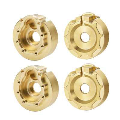4 x Heavy Metal Brass Wheel Weights Radgewicht für 1/10 RC TRX-4 #B