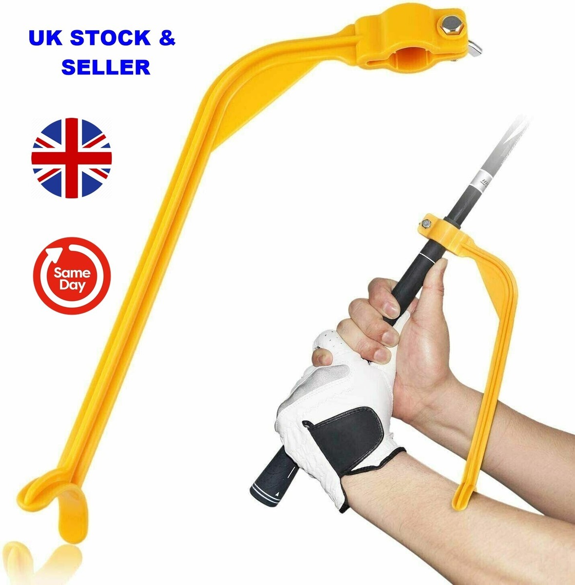 Golf Swing Plane Training Aid Posture Wrist Hinge UK STOCK