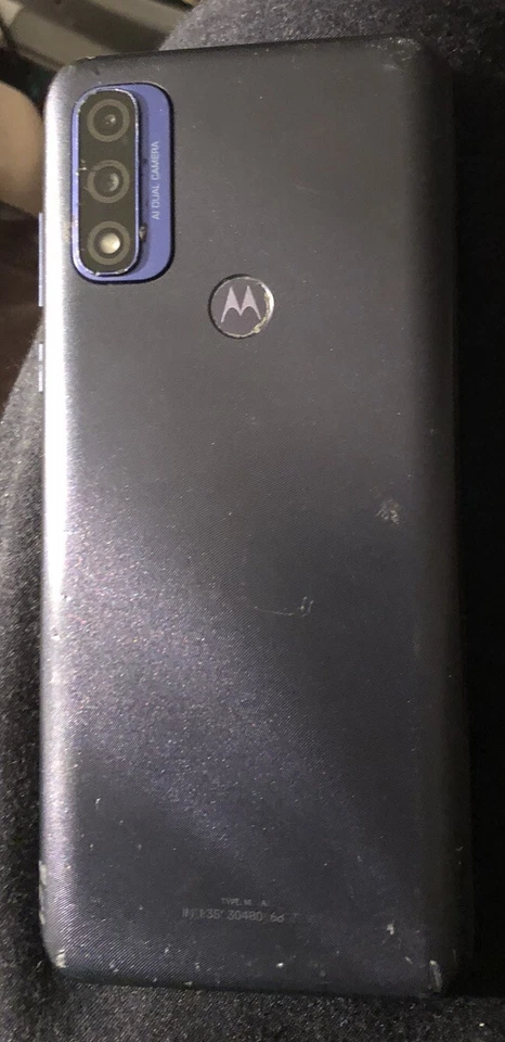 Motorola MOTO G Pure XT2163-4 (32 GB) (Metro) Blue Smart Phone Cracked Glass - Image 2 of 4