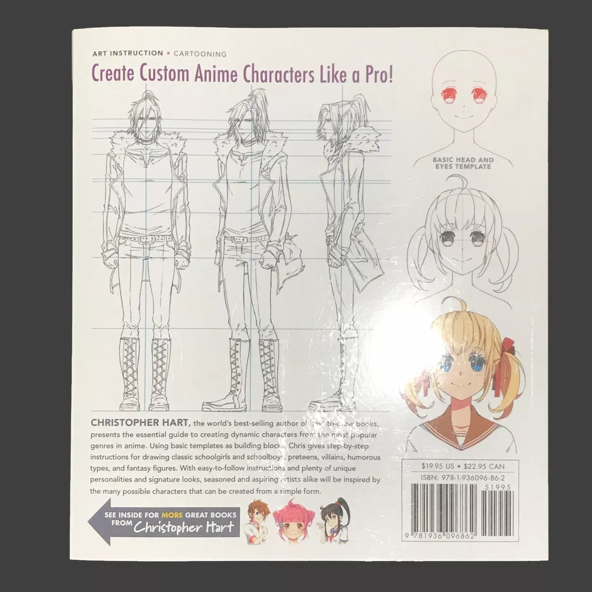 The Master Guide to Drawing Anime: How to Draw Original Characters from  Simple Templates by Christopher Hart, Paperback