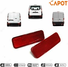 For Ford Tourneo Transit Van Custom Pair Rear Bumper Reflector Light Markers L&R