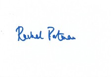 Rachel Portman composer autograph signed 10x15 cm index card