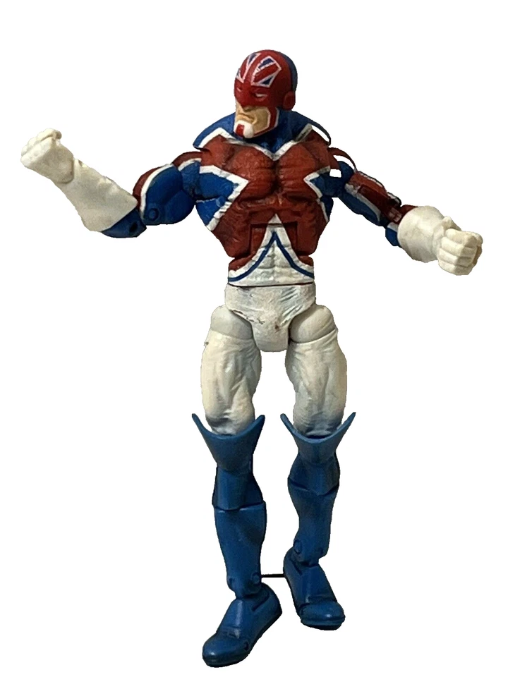 CAPITÁN BRITÁNICO Marvel Legends Hombre Gigante Serie BAF Toy Biz 6" Foto 3 de 4