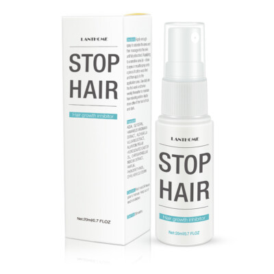 Stop Hair Growth Inhibitor Cream Natural Painless Hair Removal for Face & Body