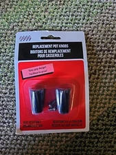 TOPS Plastic Replacement Pot Knob Black