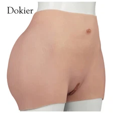Silicone Crossdresser Vagina Panties Pants Hip Enhancer Buttock Lift Transgender